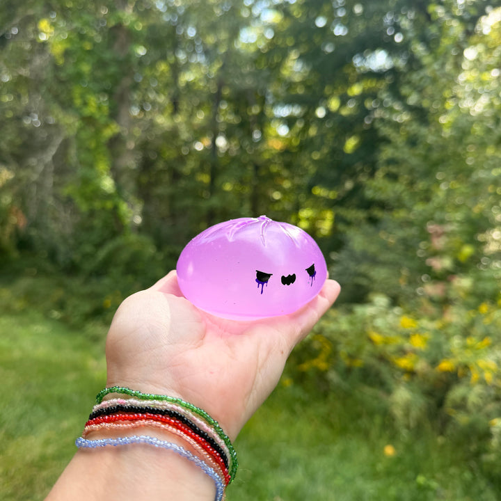 Squishy Toy - Halloween Dumpling, Ghost Charm - PREORDER
