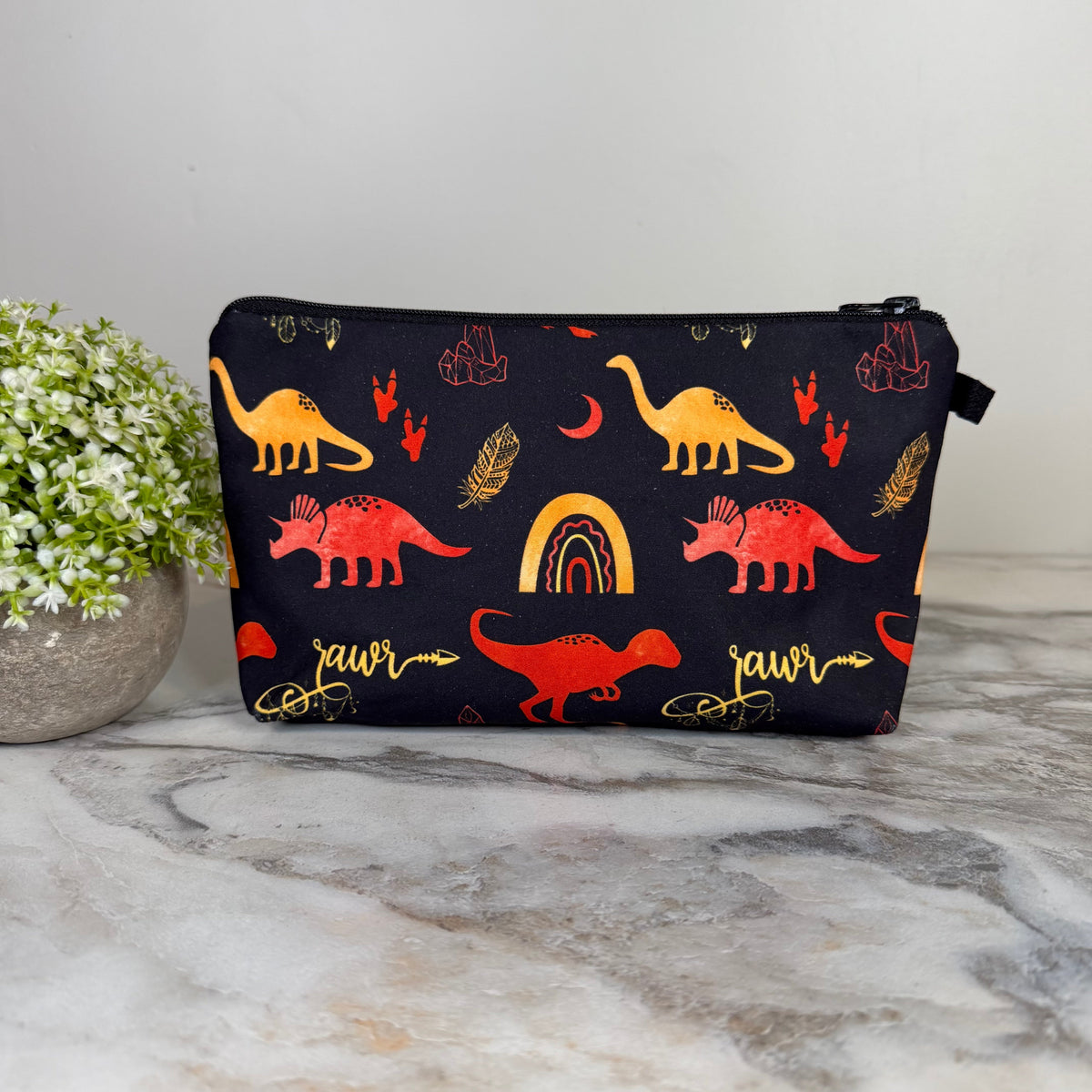 Pouch - Dino Dinosaur Rawr
