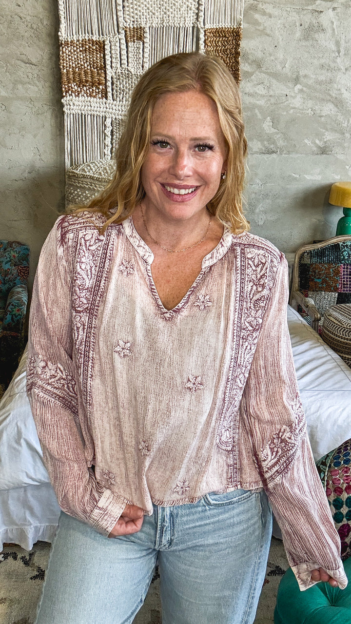 Blushing Beauty Blouse