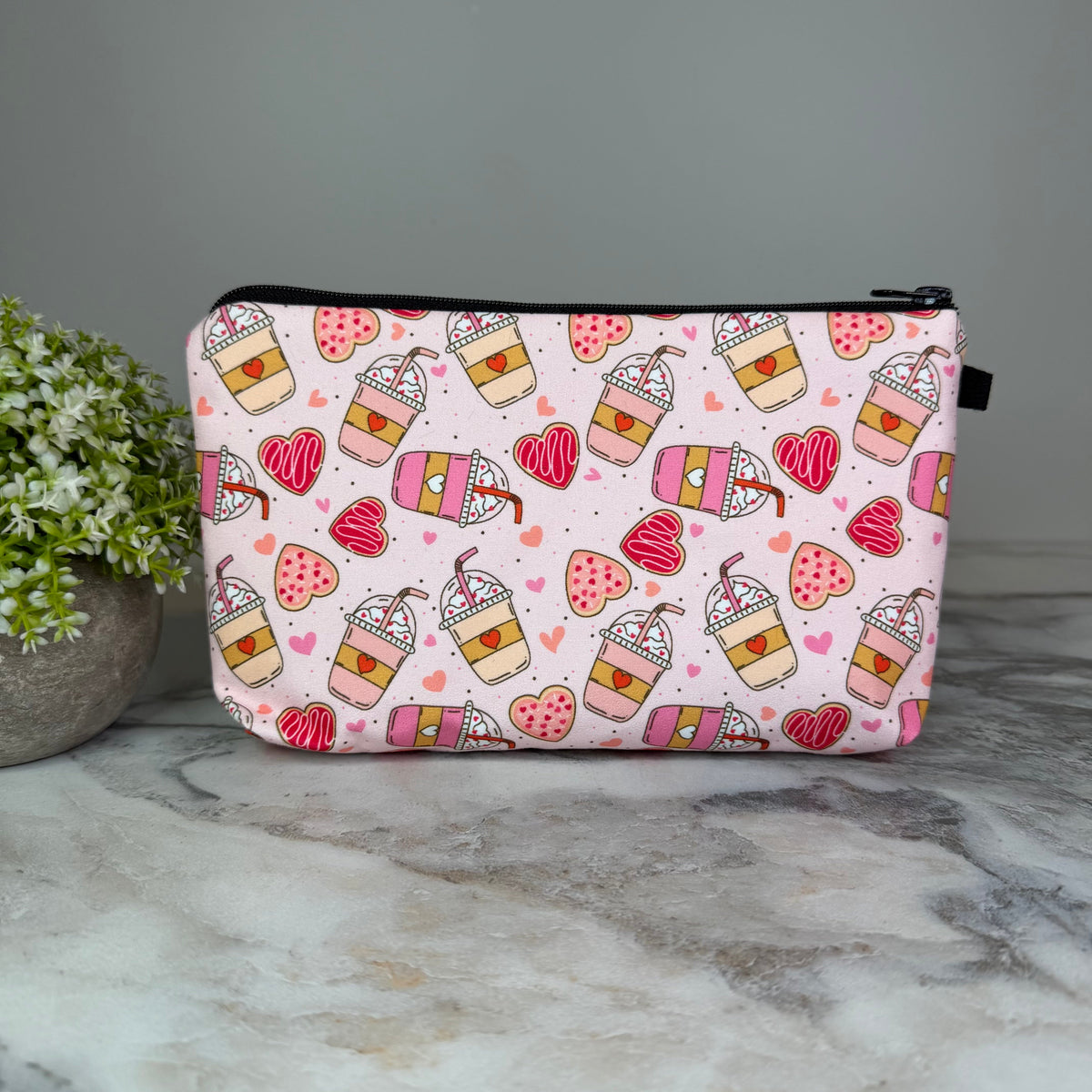 Pouch - Frappe Coffee Heart