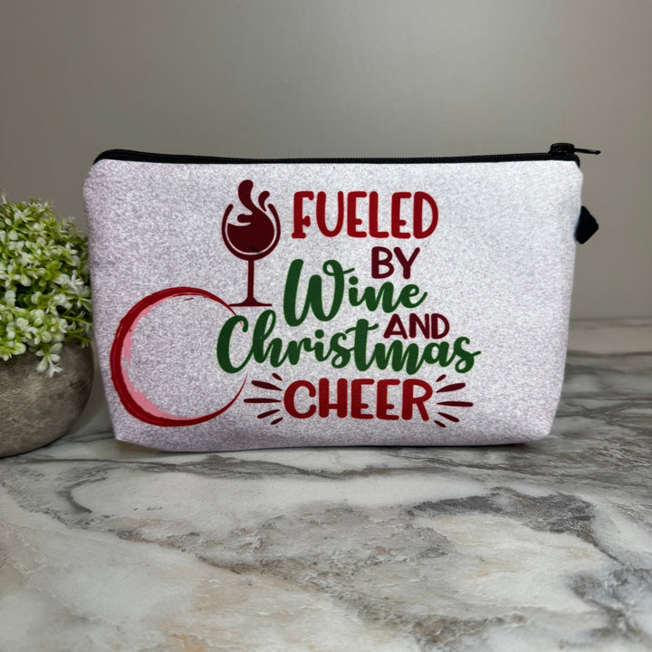 Pouch - Christmas Holiday Fueled By Wine