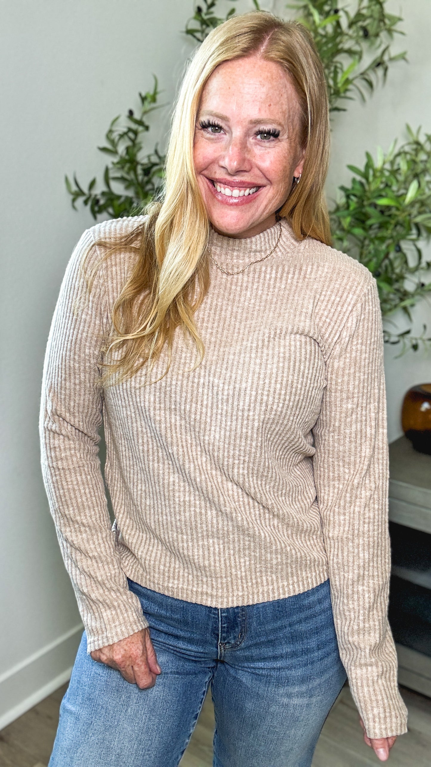 Quiet Luxury Mock Neck