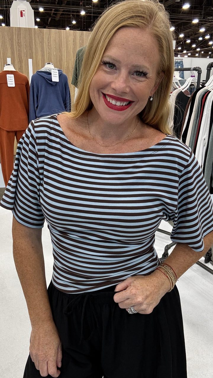 Tiffany Stripe Top