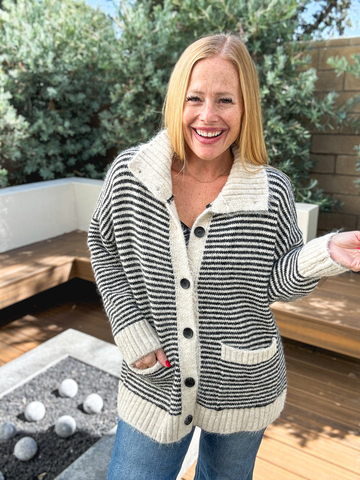Needed This Button Down Sweater by POL