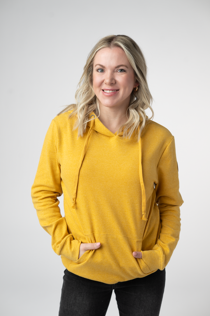 Hailey Hoodie - Mustard