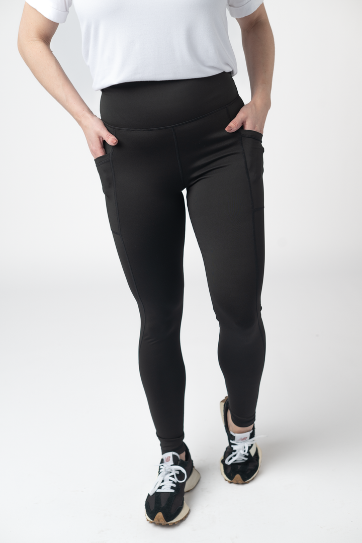 Athleisure Leggings - Black