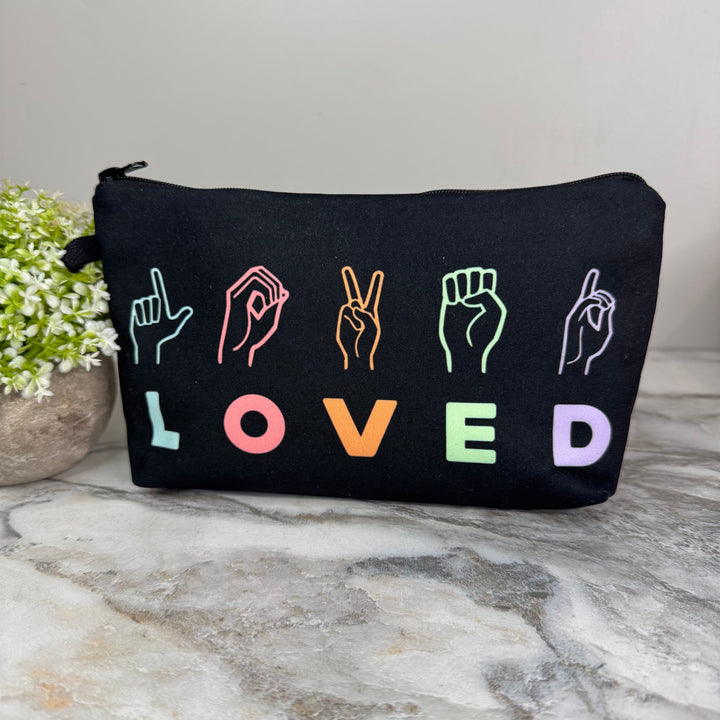Pouch - Loved ASL