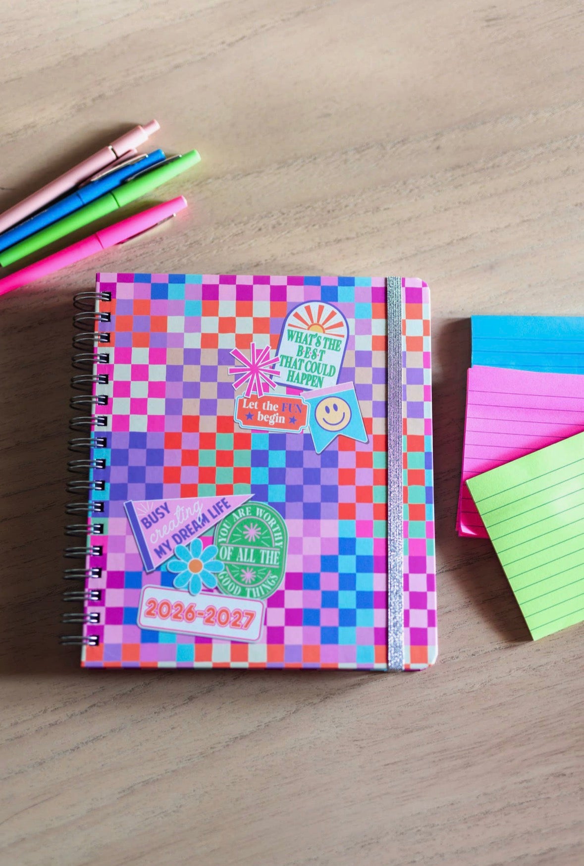 Busy Babe Agenda Book - Aug 2026/Dec 2027