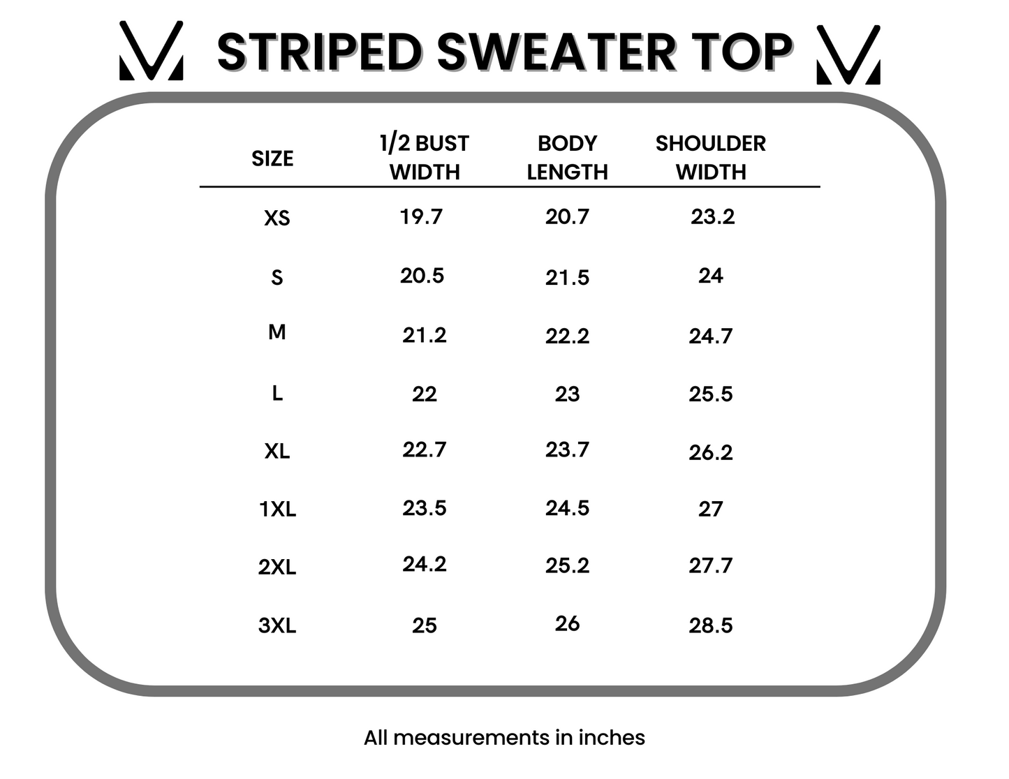 Striped Sweater Top - Black and Purple