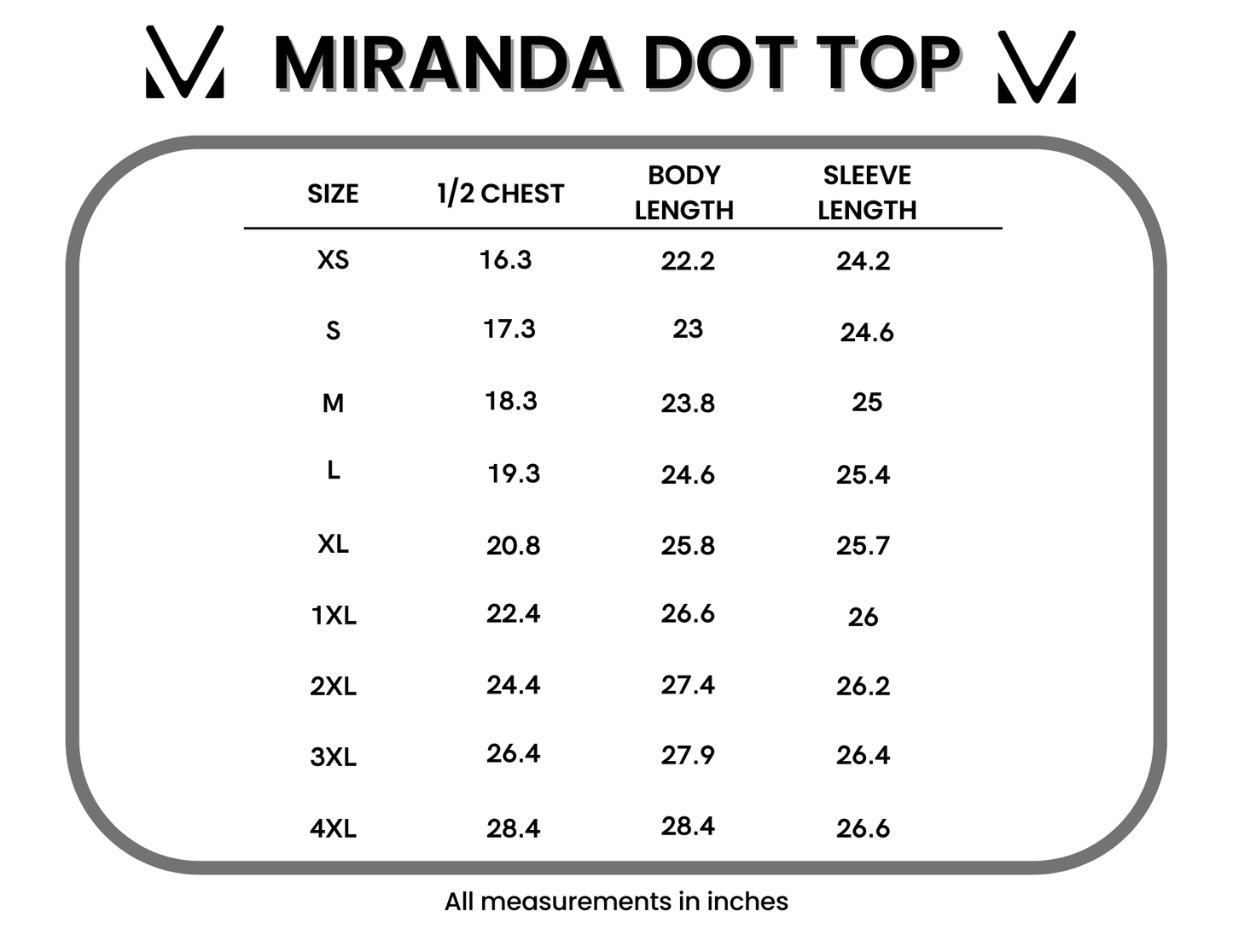 Miranda Dot Top - Brown