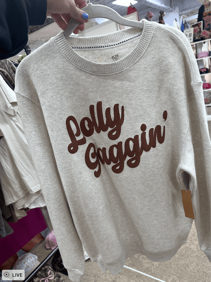 Lolly Gaggin' Knit Sweatshirt