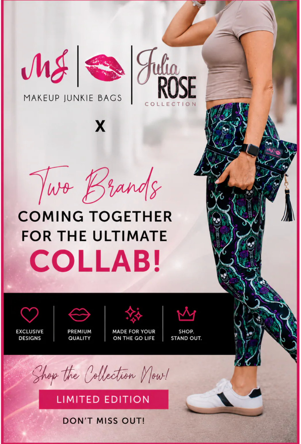 Julia Rose Luxe Legging x Makeup Junkie Exclusive Collab - ETA Sept.