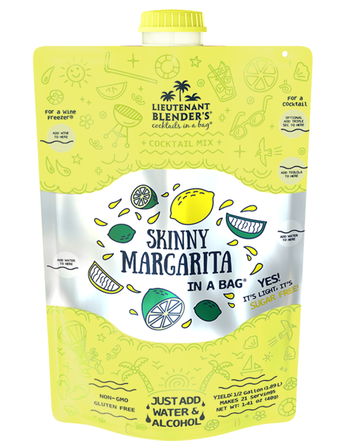 Skinny Margarita in a Bag