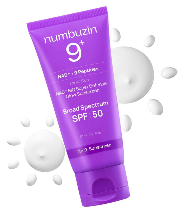 Numbuzin No 9 Nad Plus Bio Super Defense Glow Suncreen
