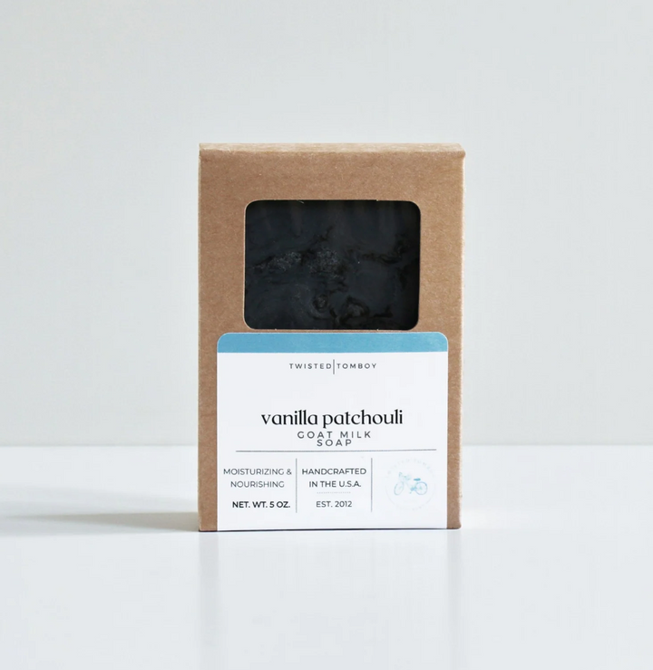 Vanilla Patchouli Goats Milk Hand Sliced Soap