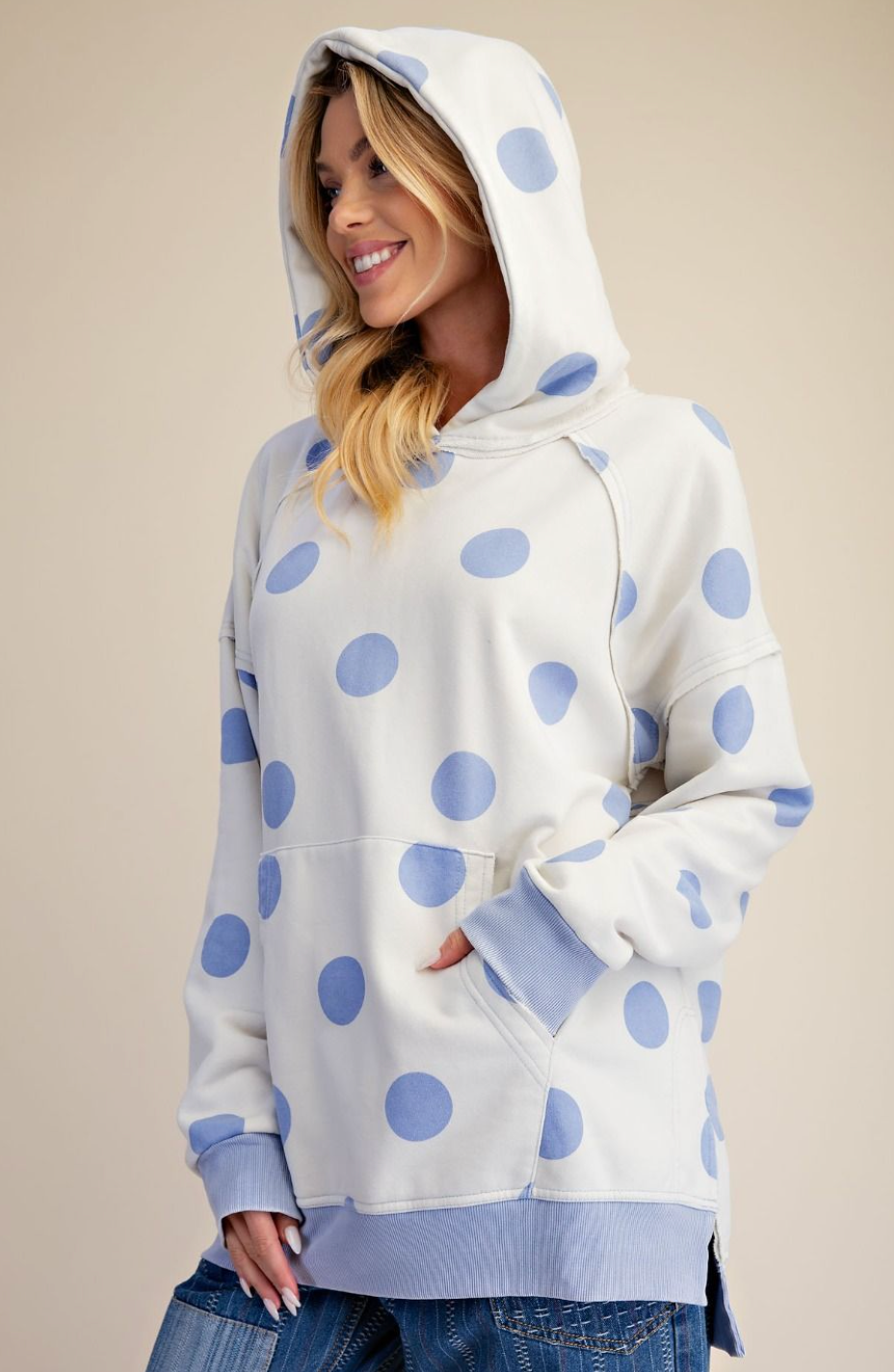 Polka Dot Pop Hoodie