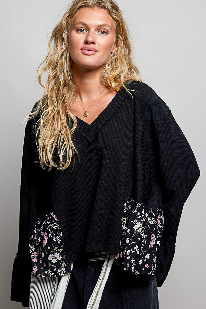 Ella V-Neck Blouse