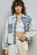 Seasons Embroidered Shacket