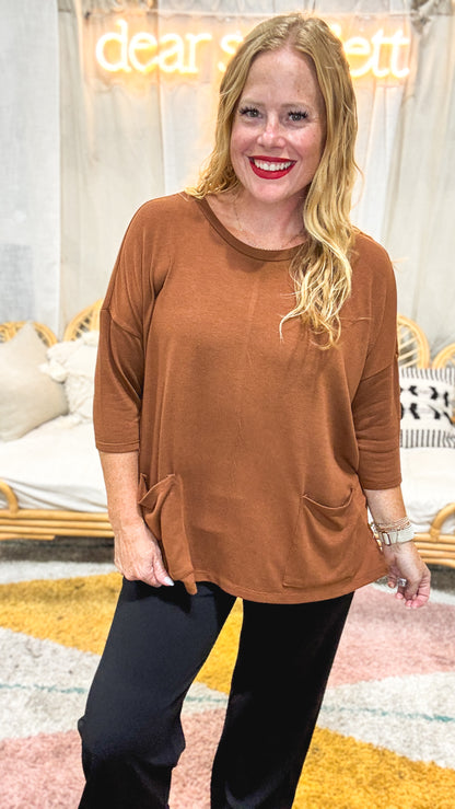 Ayla Everyday Flowy Top in 4 Colors