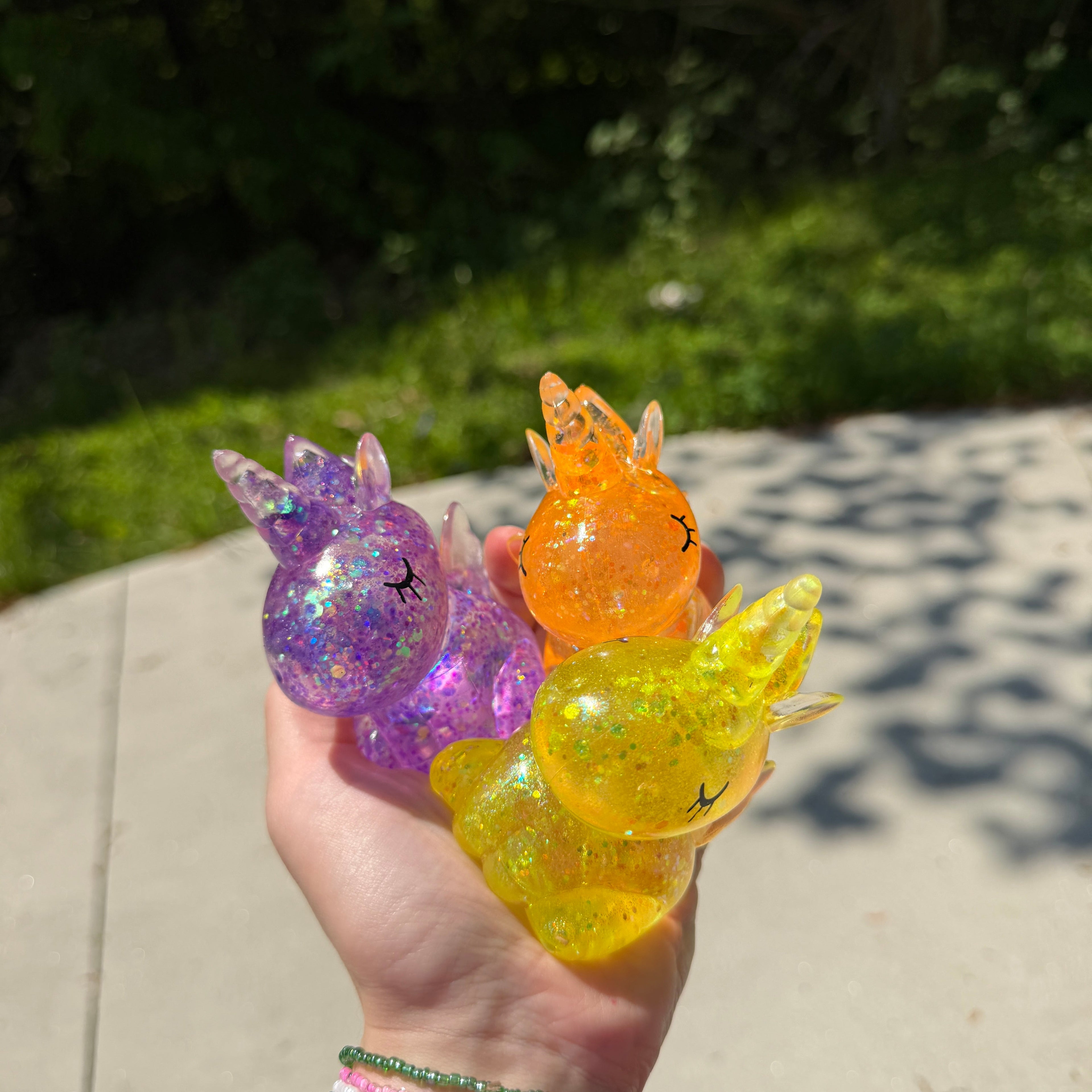 Squishy Toy - Unicorn Glitter - PREORDER