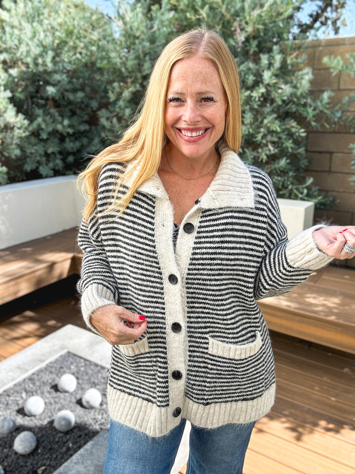 Needed This Button Down Sweater by POL
