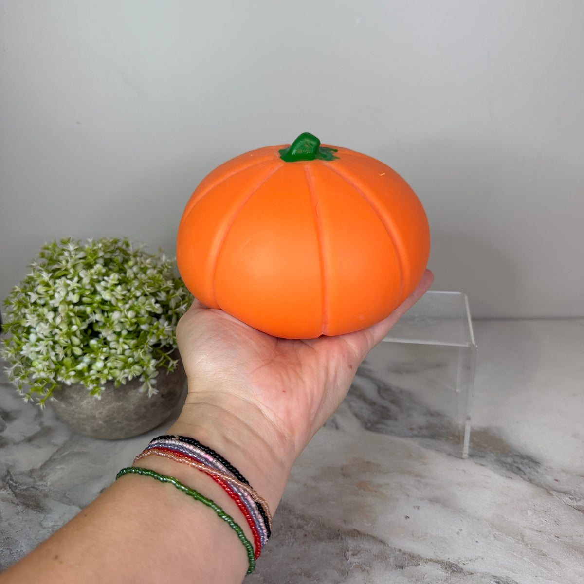 Squishy Toy - Halloween - Jumbo Pumpkin Jack-O-Lantern