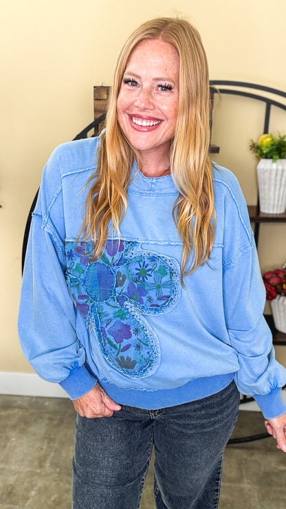 Daydream Bloom Mineral Wash Hoodie