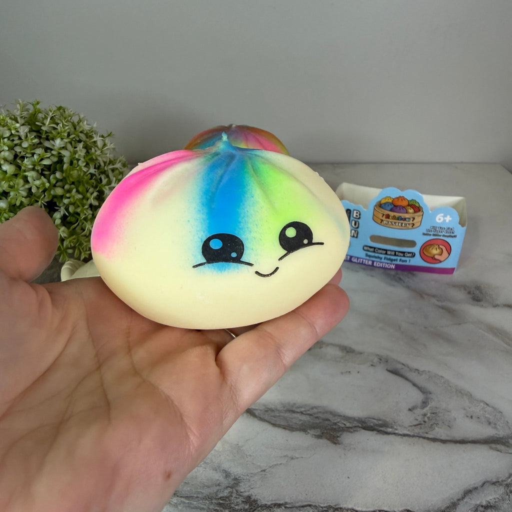 Squishy Toy - Viral Dumpling, Multi Color + New Face