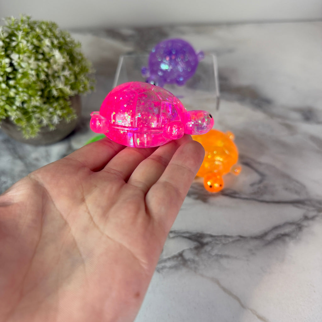 Squishy Toy - Glitter Turtle