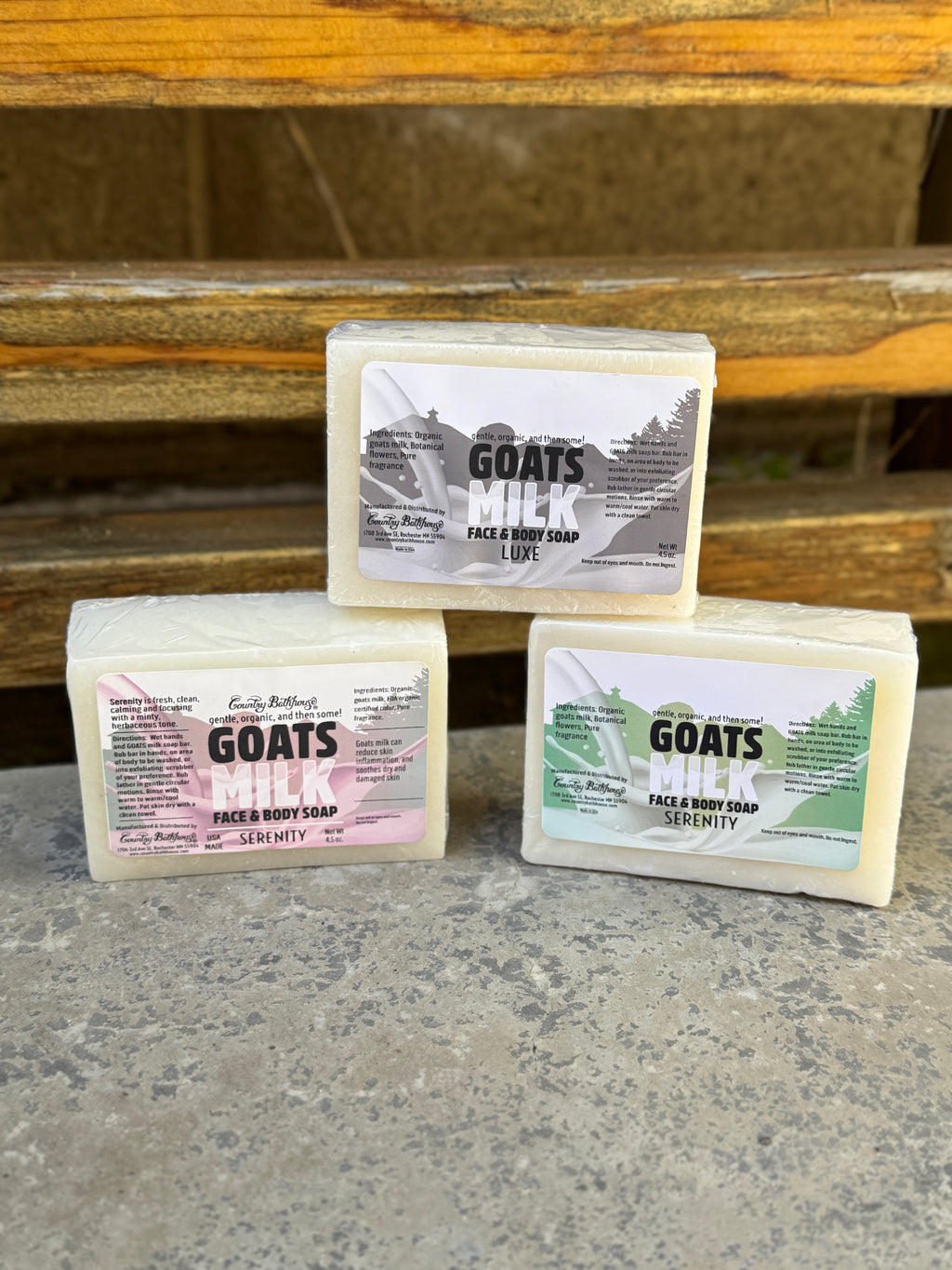 Organic Goats Milk Face & Body Bar
