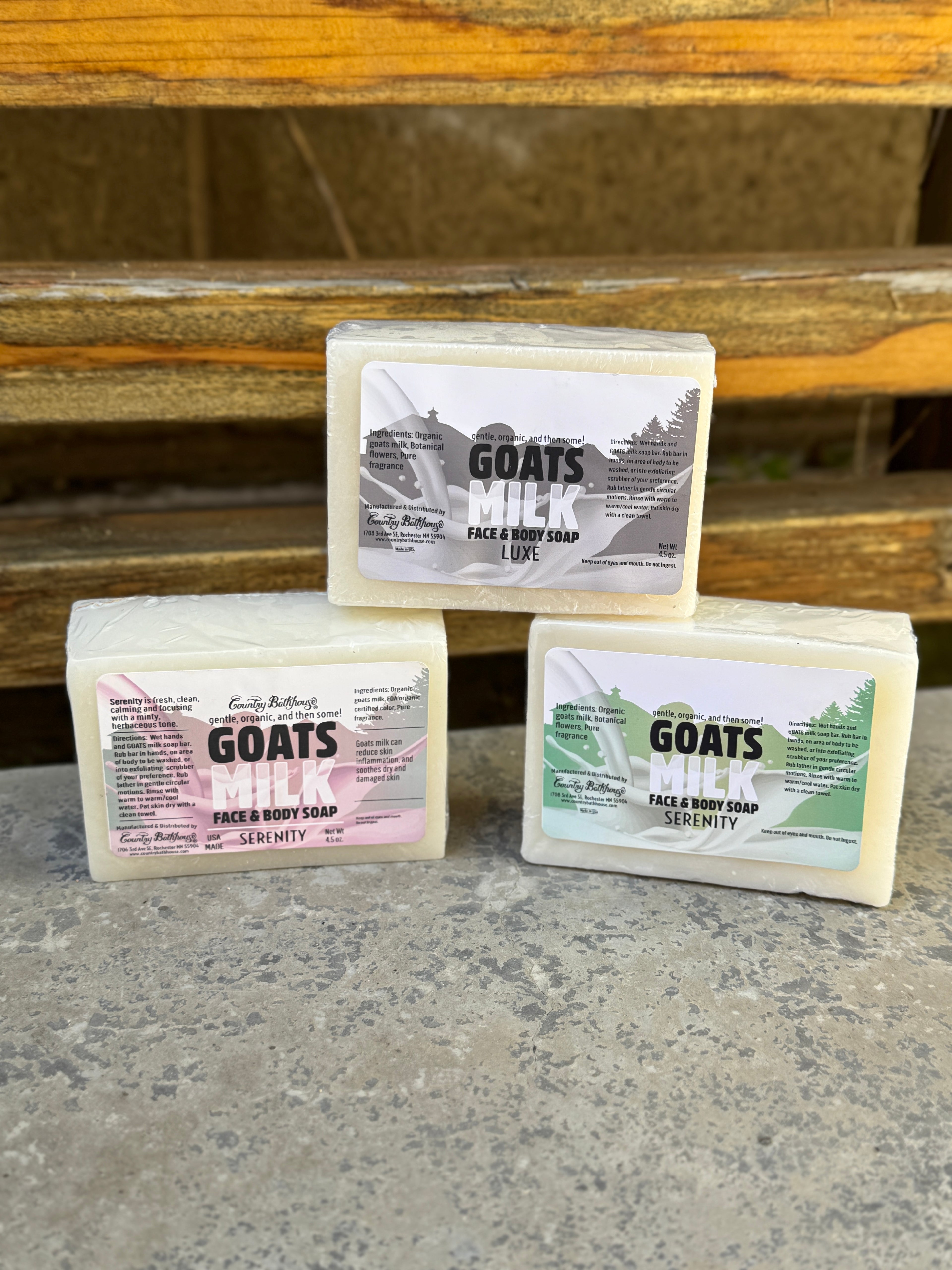 Organic Goats Milk Face & Body Bar