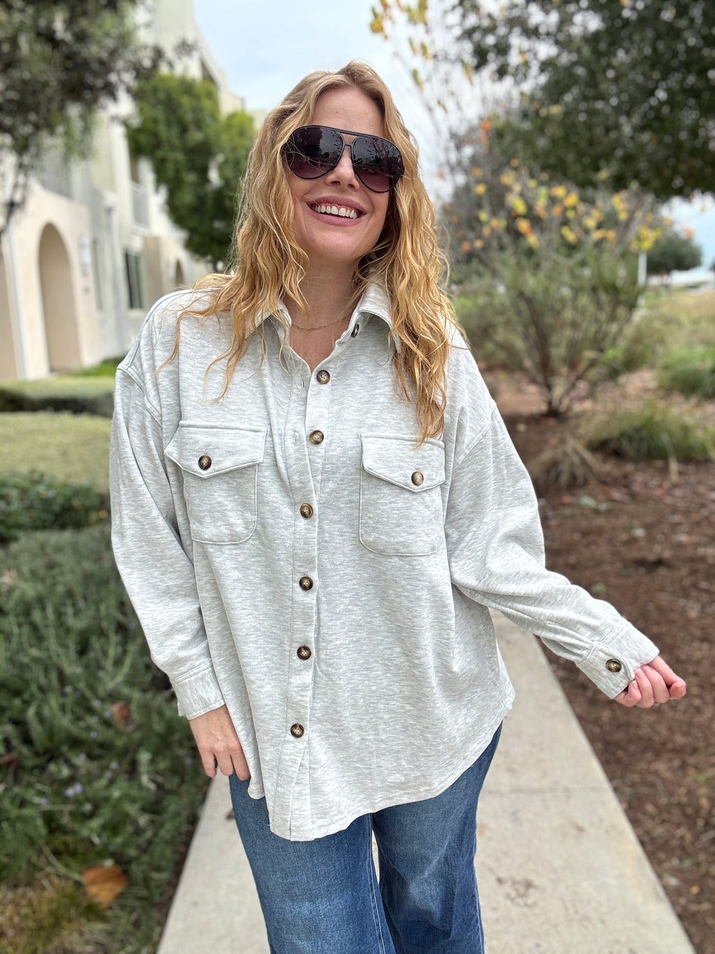 Big Love Grey Shacket