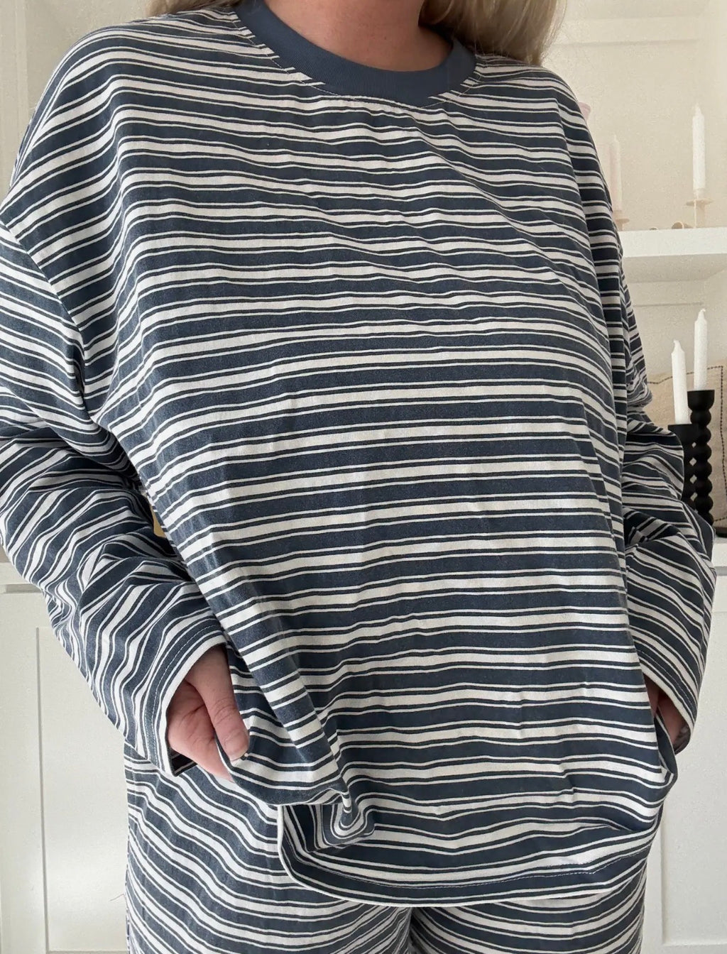 PREORDER - Billie Stripped Top Sunkissed Coconut