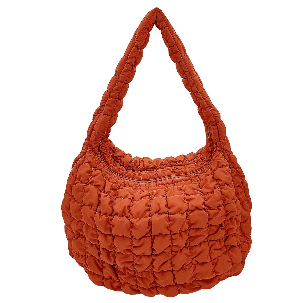 Stylish Puffer Lightweight Shoulder Large Bag