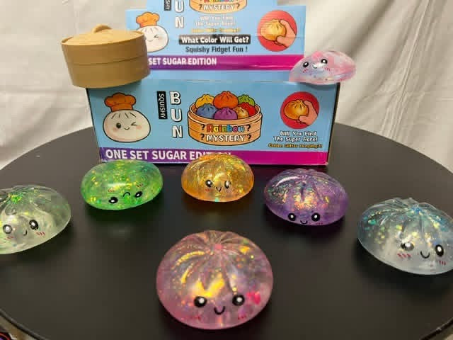 Slow Rise Dumpling Squishy Bundles | Sensory Fidget Stress Toys