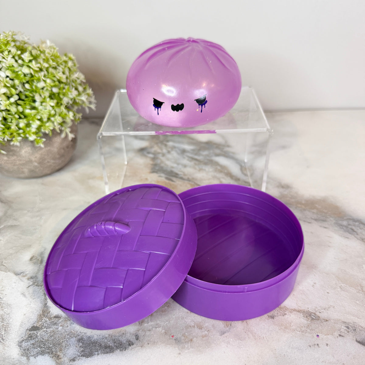 Squishy Toy - Halloween Dumpling, Ghost Charm - PREORDER