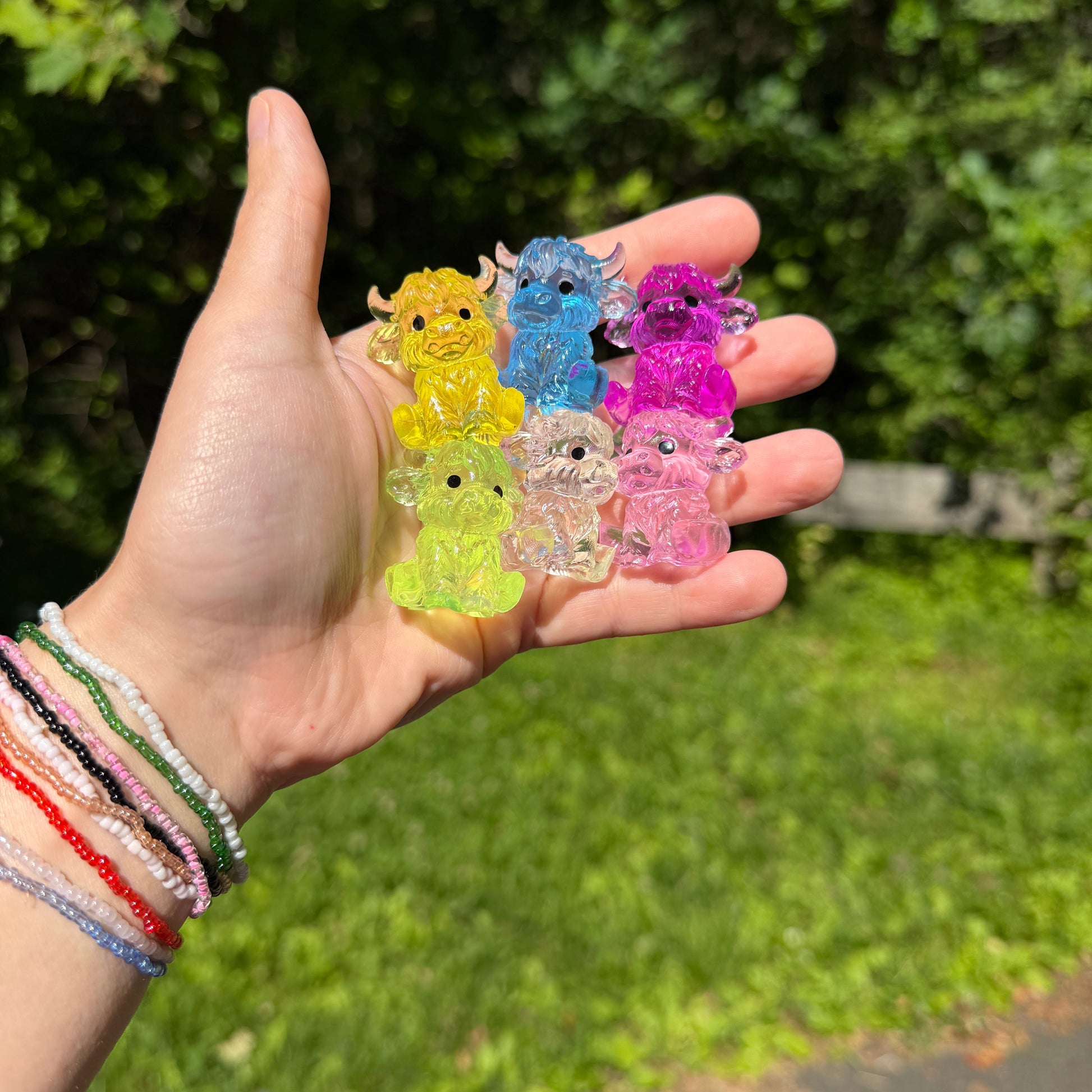 Squishy Toy - Ice Ice Highland Cow