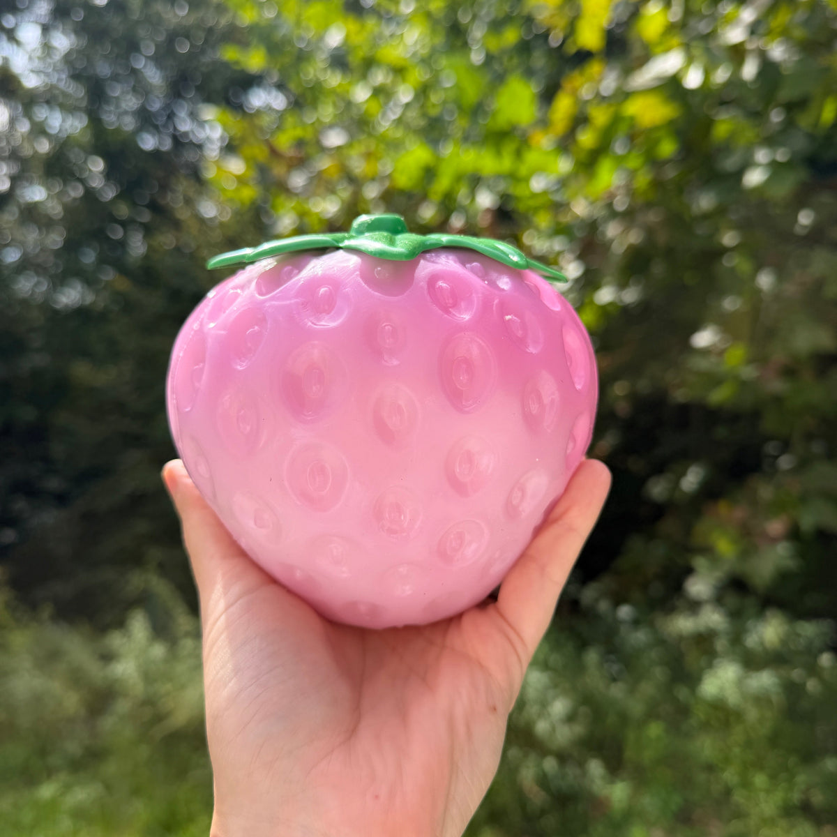 Squishy Toy - Color Changing Strawberry Dough, Jumbo