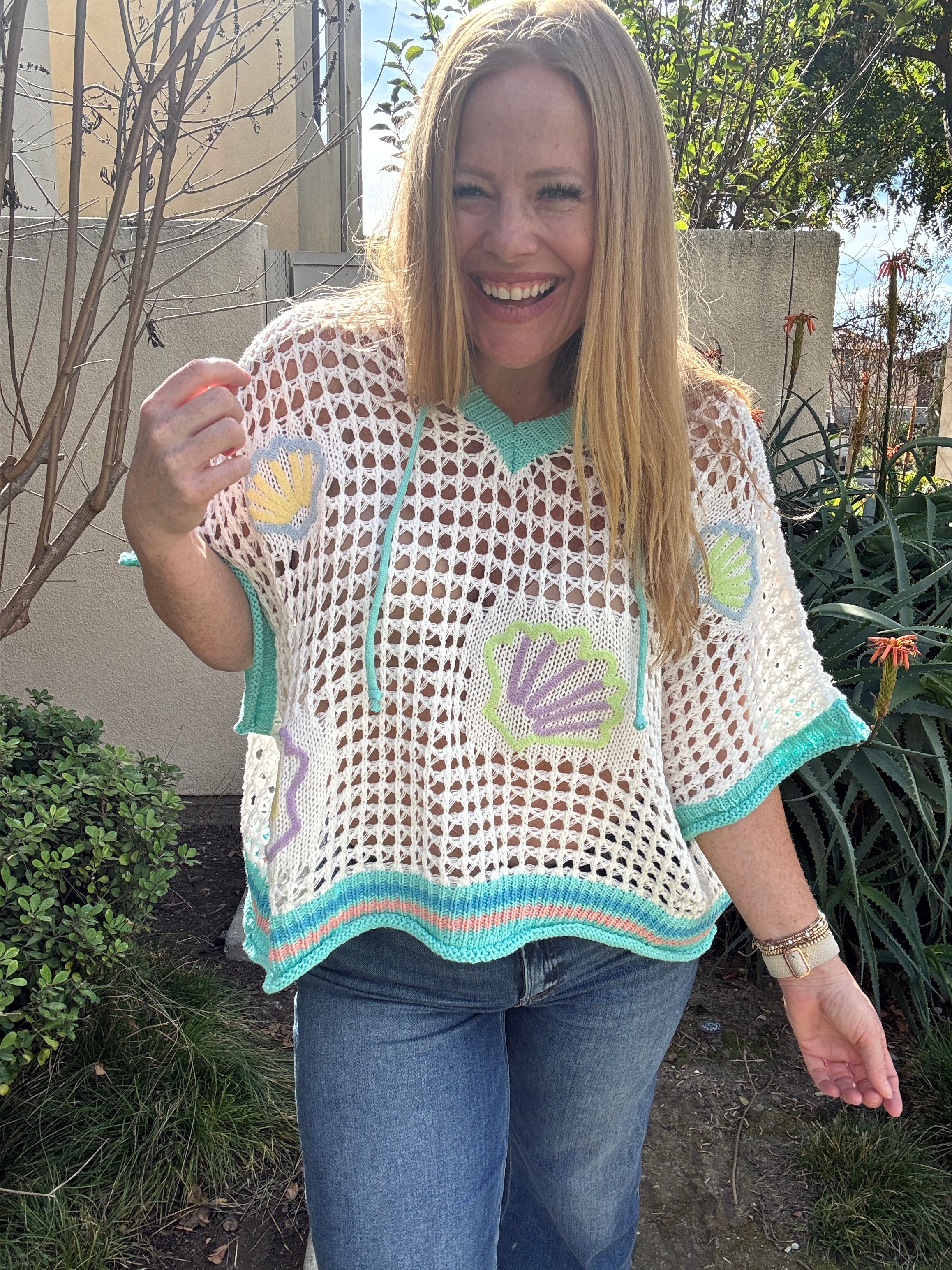 She Sells Sea Shells Sweater