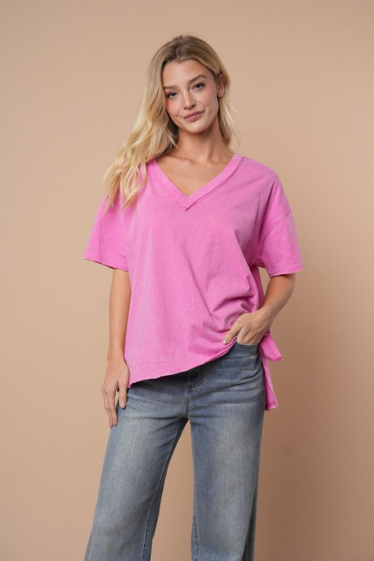Out of Office V-Neck Tee