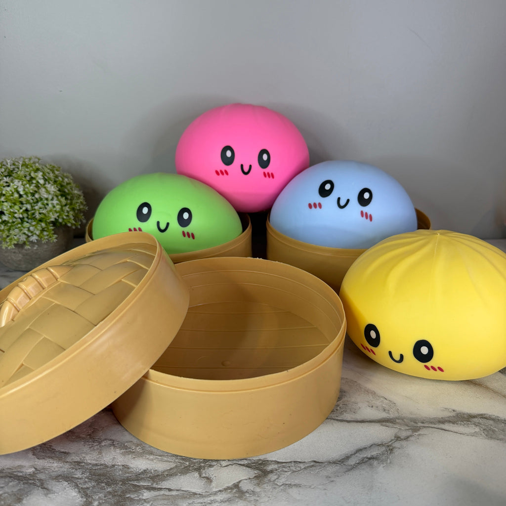 Squishy Toy - XL Dumpling, Quick Squeeze Solid