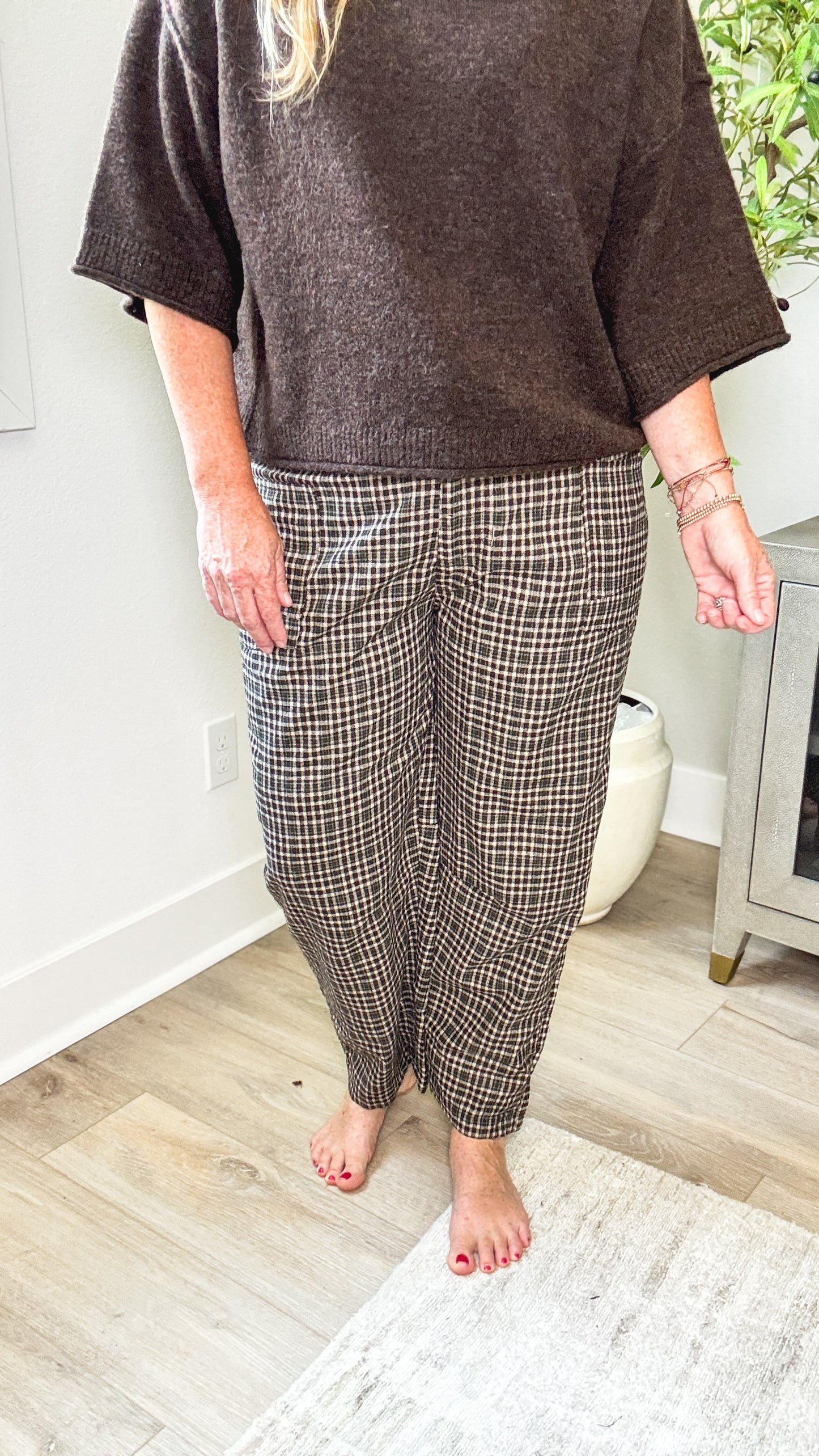 Main Character Plaid Pants