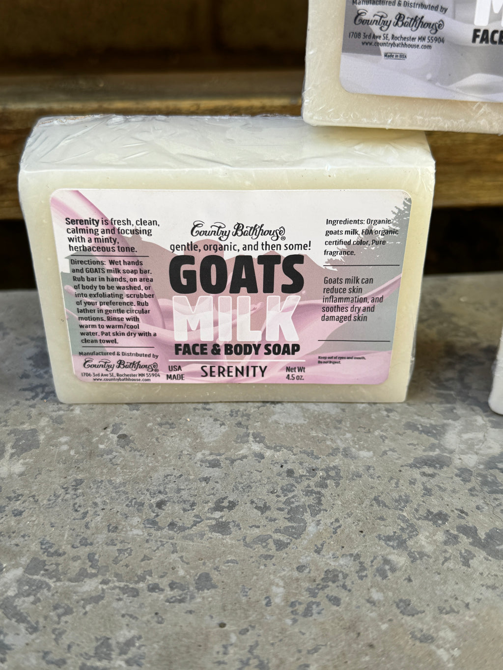 Organic Goats Milk Face & Body Bar