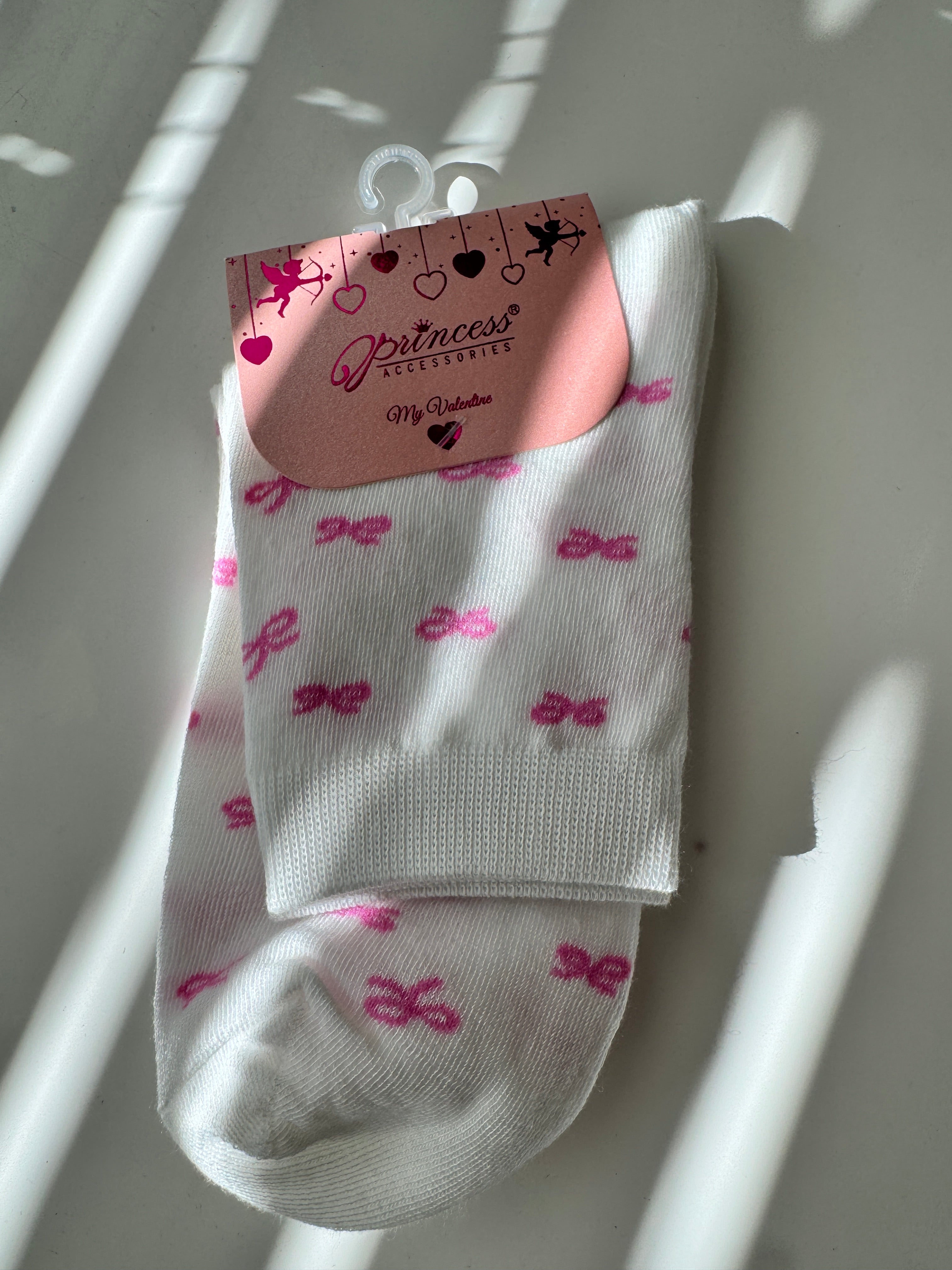 Cherry Bow Socks