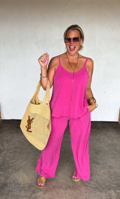 PREORDER - Delilah Pant Set in 3 Colors