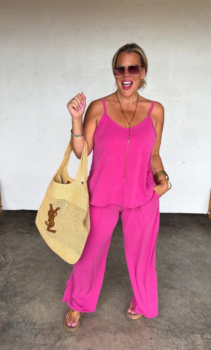 PREORDER - Delilah Pant Set in 3 Colors