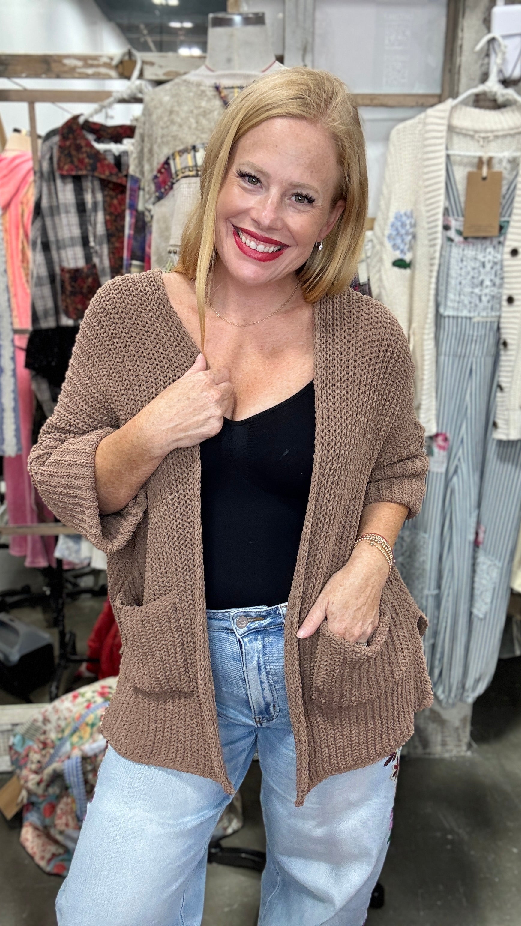 Mocha Cardi by POL