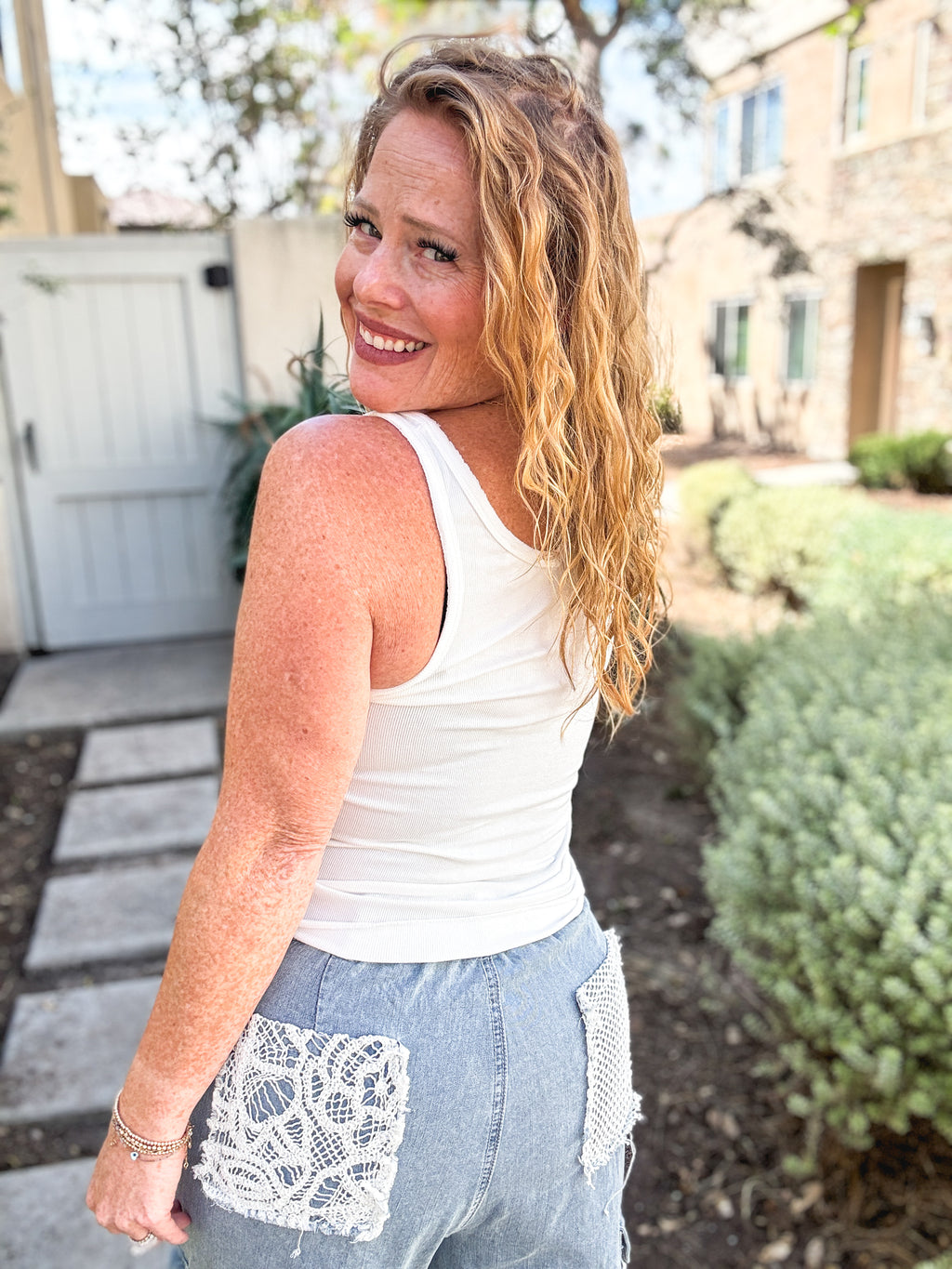 Paradise Ribbed Knit Tank