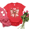 Valentine Bow Graphic Tee