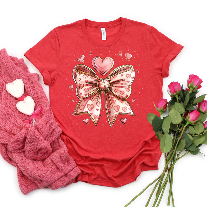 Valentine Bow Graphic Tee